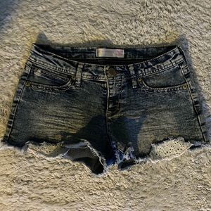 No Boundaries Denim Shorts
